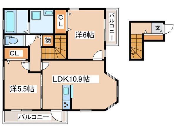 小泉邸の物件間取画像